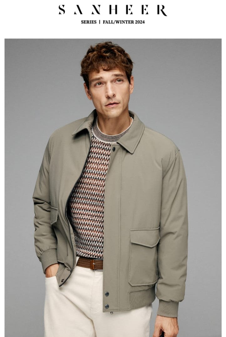 MODERN CLASSIC UTILITY EVERYDAY STYLE BOMBER JACKET