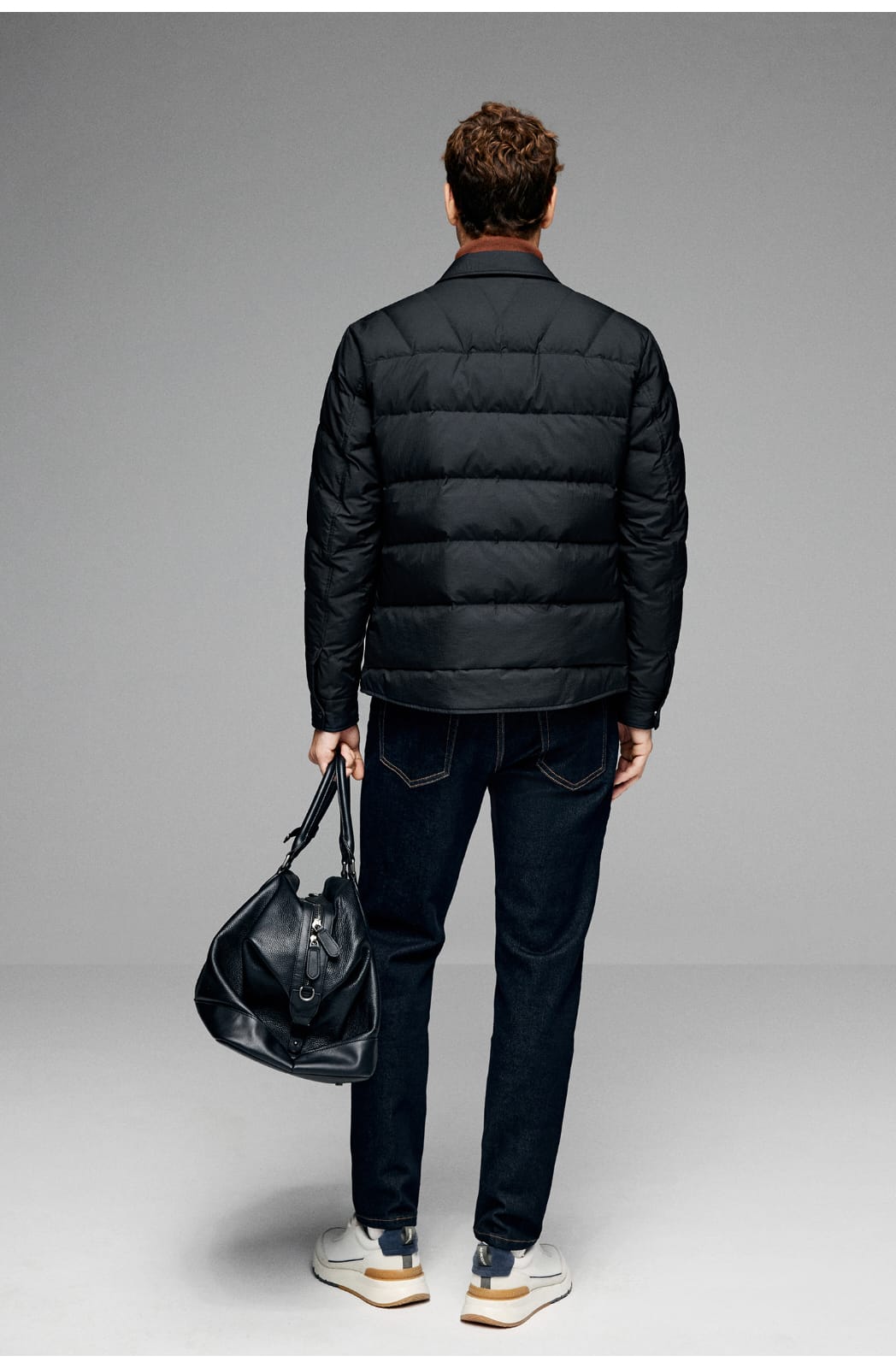 CLASSIC QUILTED LIGHTWEIGHT TURTLENECK LAYER STYLING JACKET