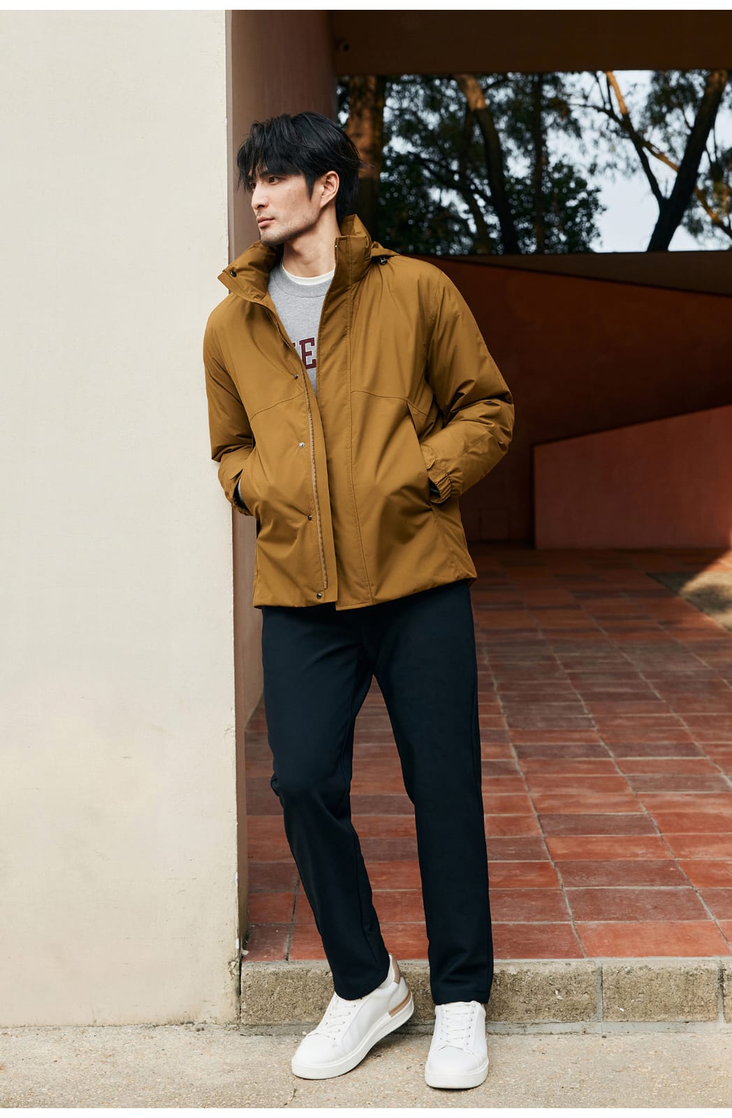 WINTER WATERPROOF WINDPROOF OUTDOOR HOODED JACKET