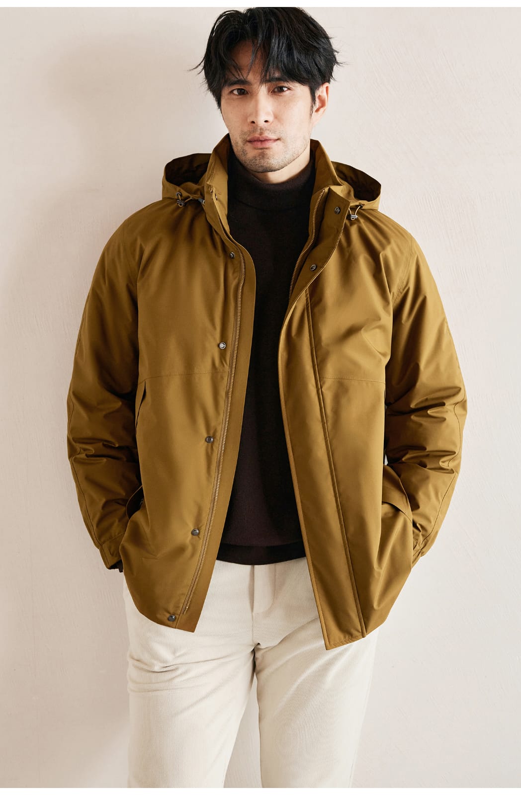 WINTER WATERPROOF WINDPROOF OUTDOOR HOODED JACKET