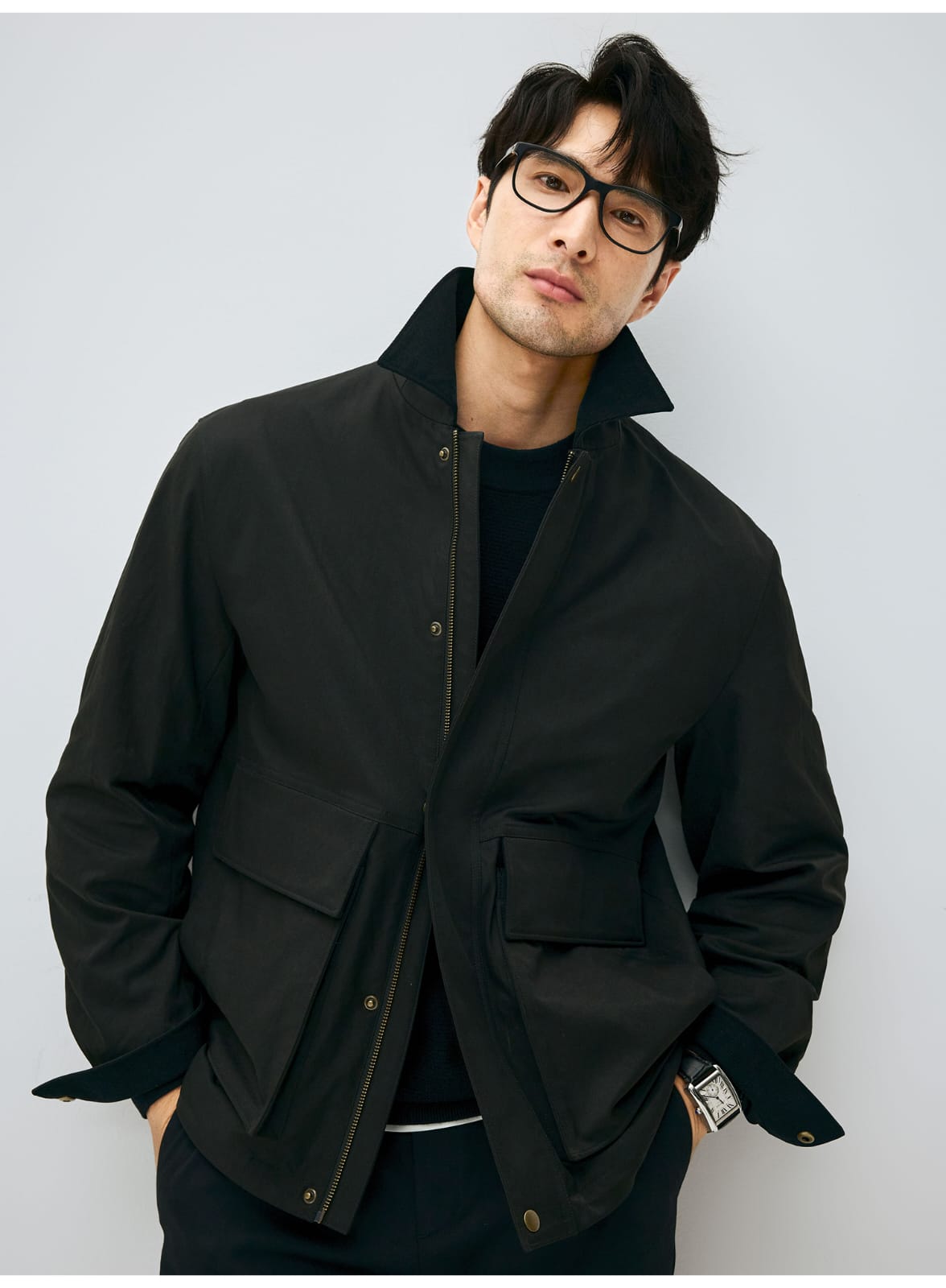 VINTAGE CORDUROY COLLAR WORKWEAR BARN JACKET