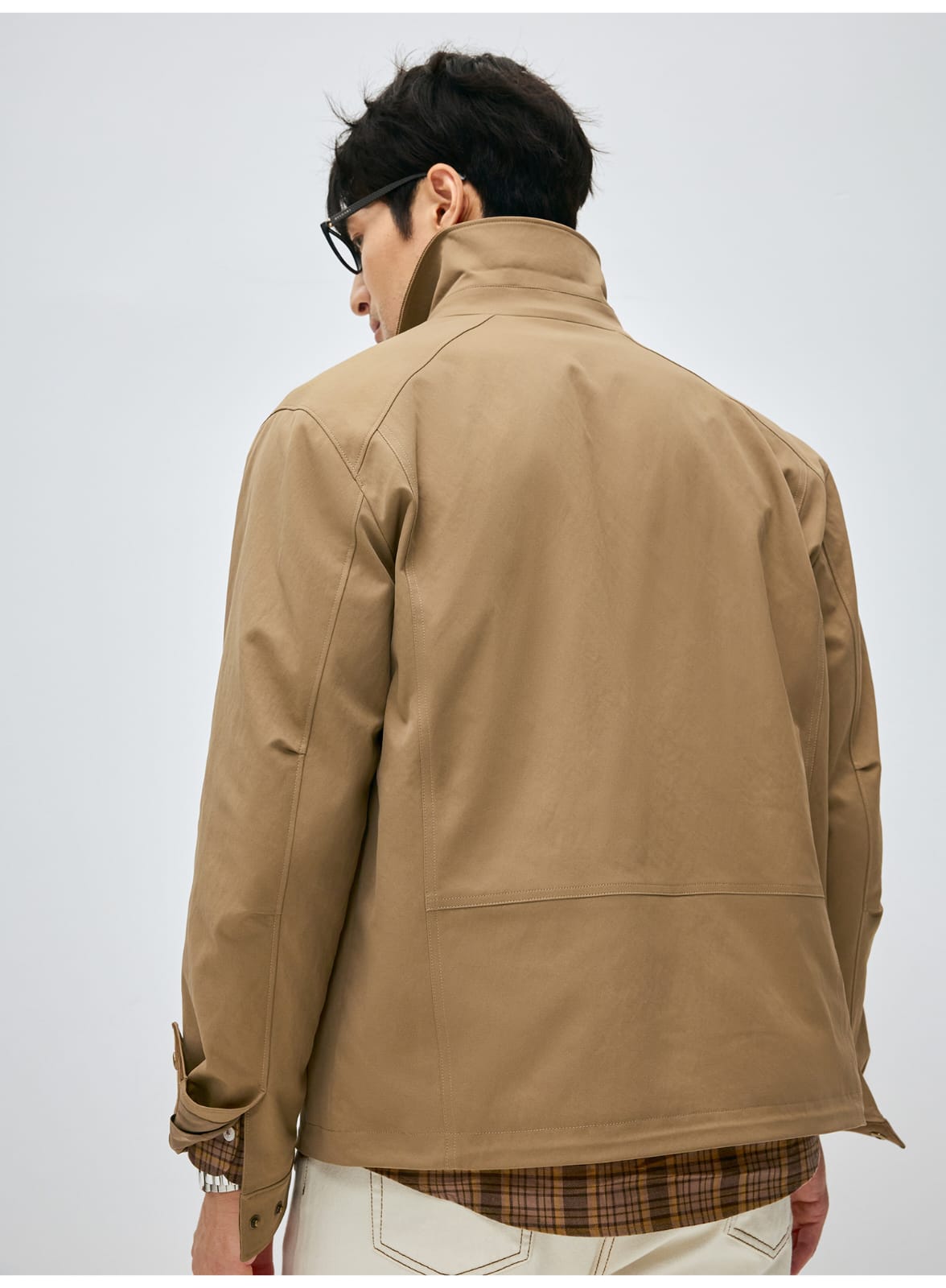 VINTAGE CORDUROY COLLAR WORKWEAR BARN JACKET